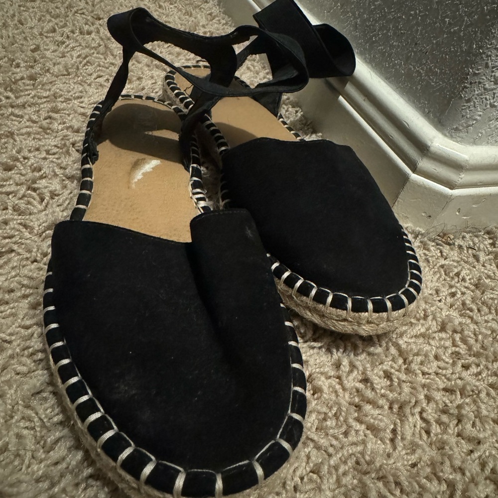 Brash black sandals size 7